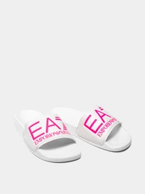 Шлёпанцы EA7 модель XCP001-XCC22-M499 Фото