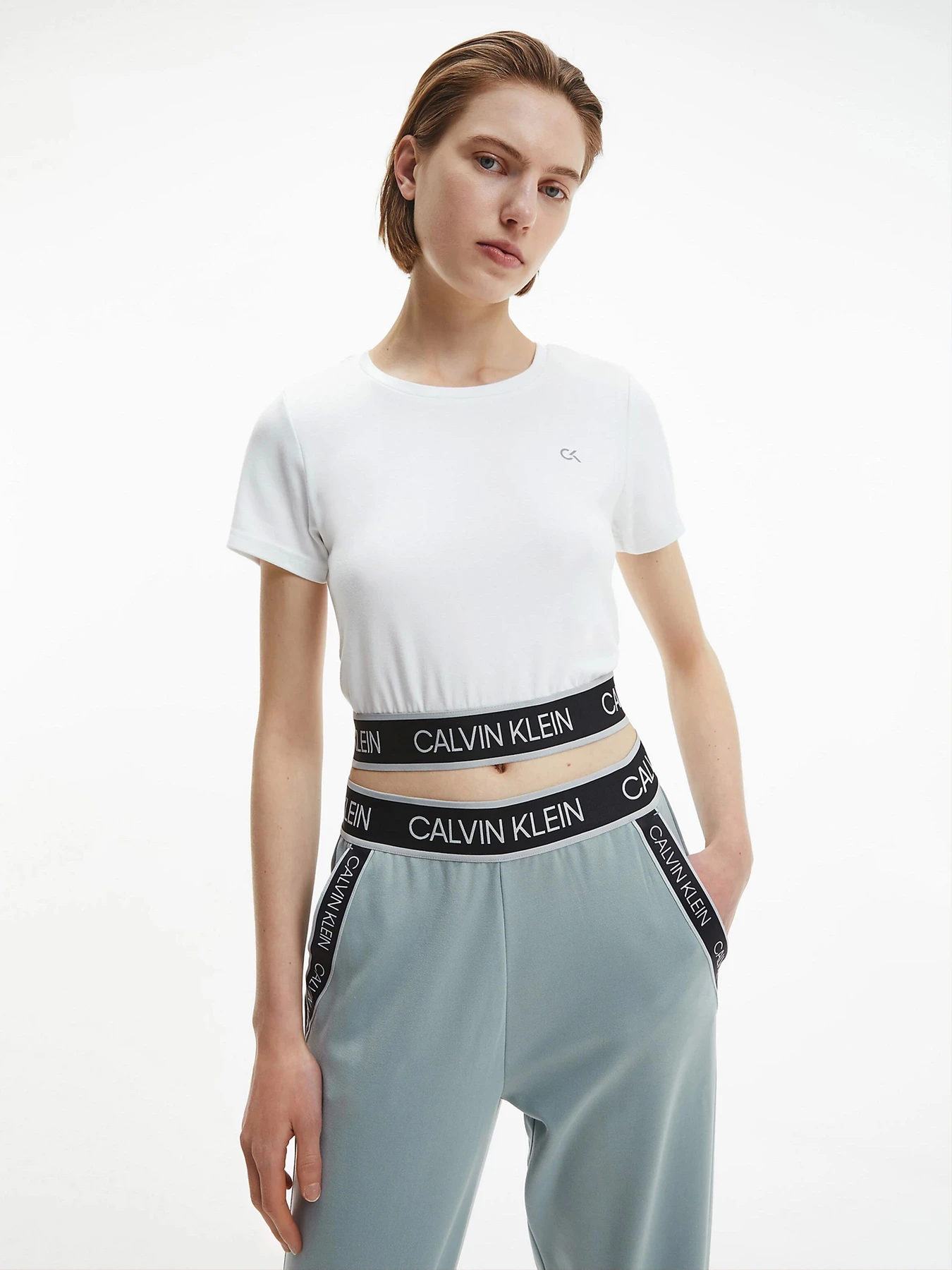 Футболки и поло Calvin Klein модель 00GWS1K132-100 Футболки и поло Calvin Klein модель 00GWS1K132-100 Фото