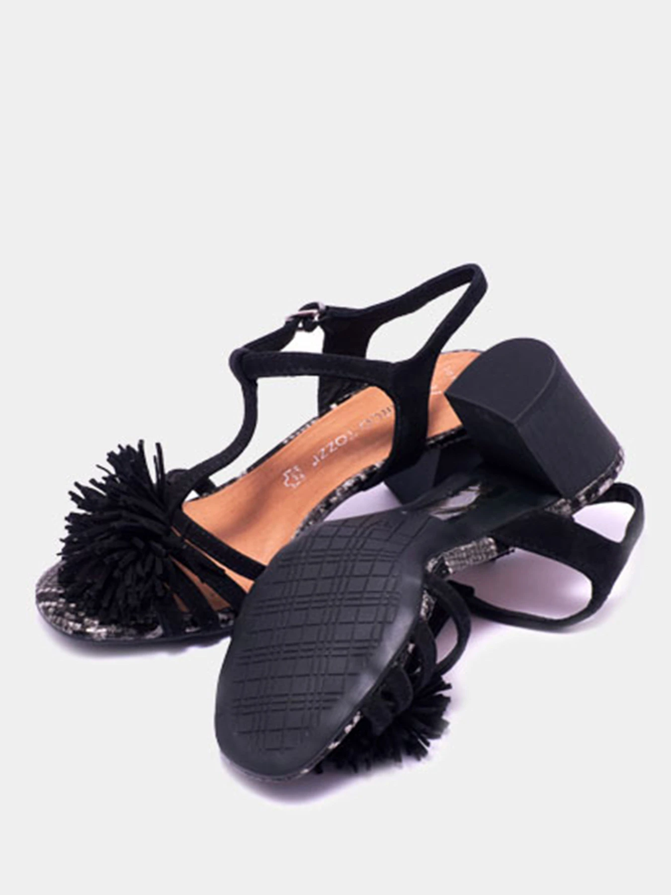 Босоножки Marco Tozzi модель 28385-26-001 BLACK Фото