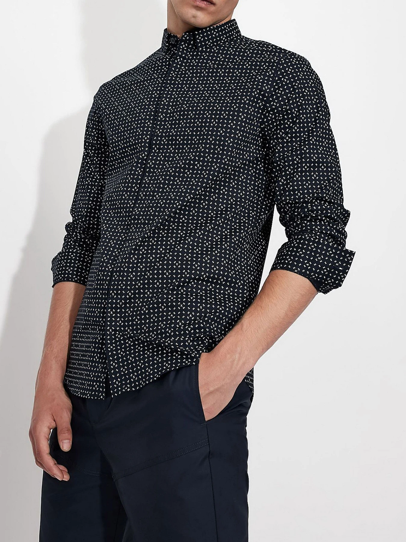 Рубашки Armani Exchange модель 6KZC25-ZNEAZ-55AD Фото