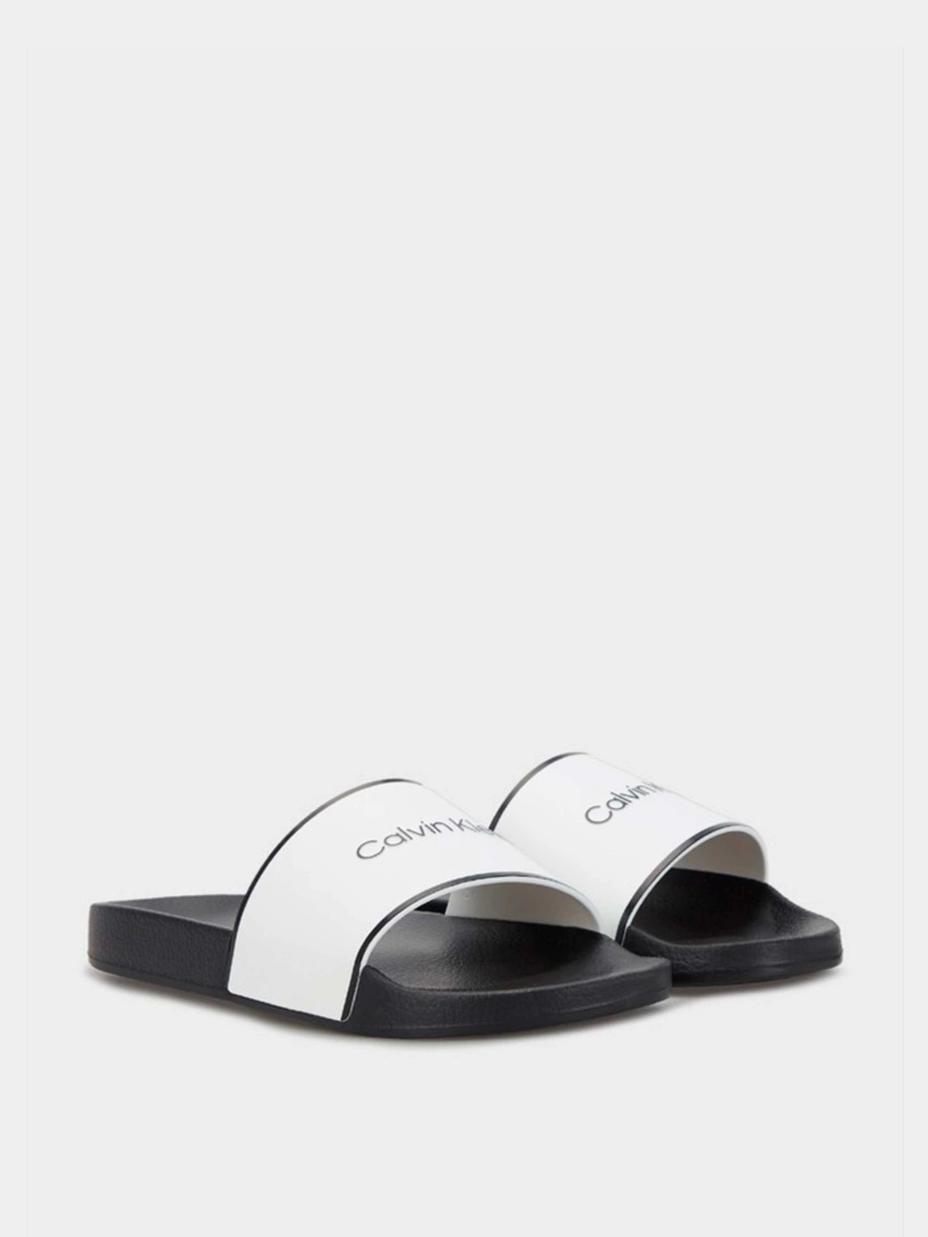 Шлёпанцы Calvin Klein модель HW0HW01382-0GN Шлёпанцы Calvin Klein модель HW0HW01382-0GN Фото