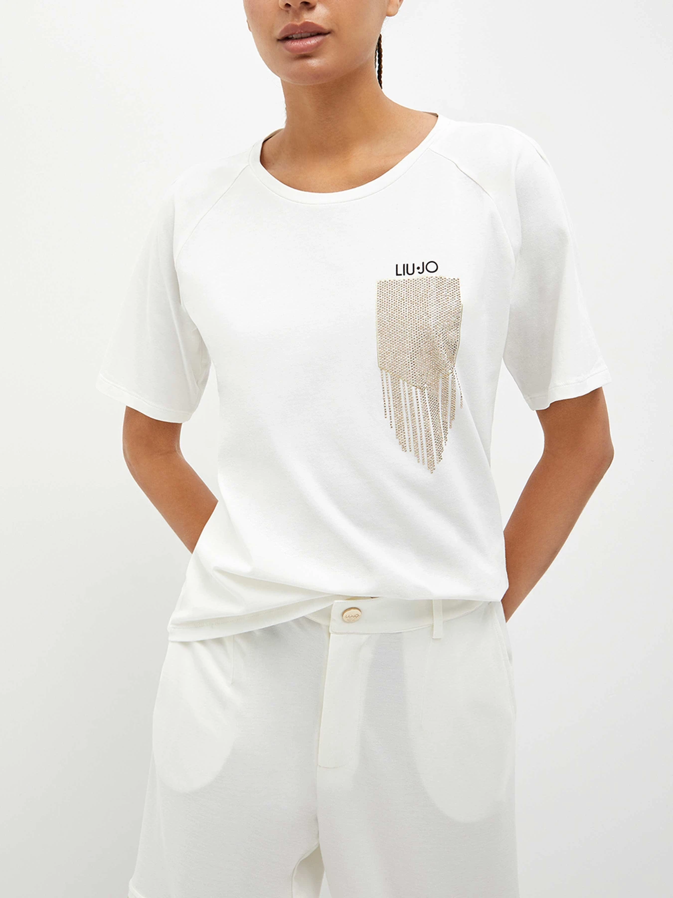 Футболки и поло Liu Jo модель TA3091J5923Q9008 Футболки и поло Liu Jo модель TA3091J5923Q9008 Фото