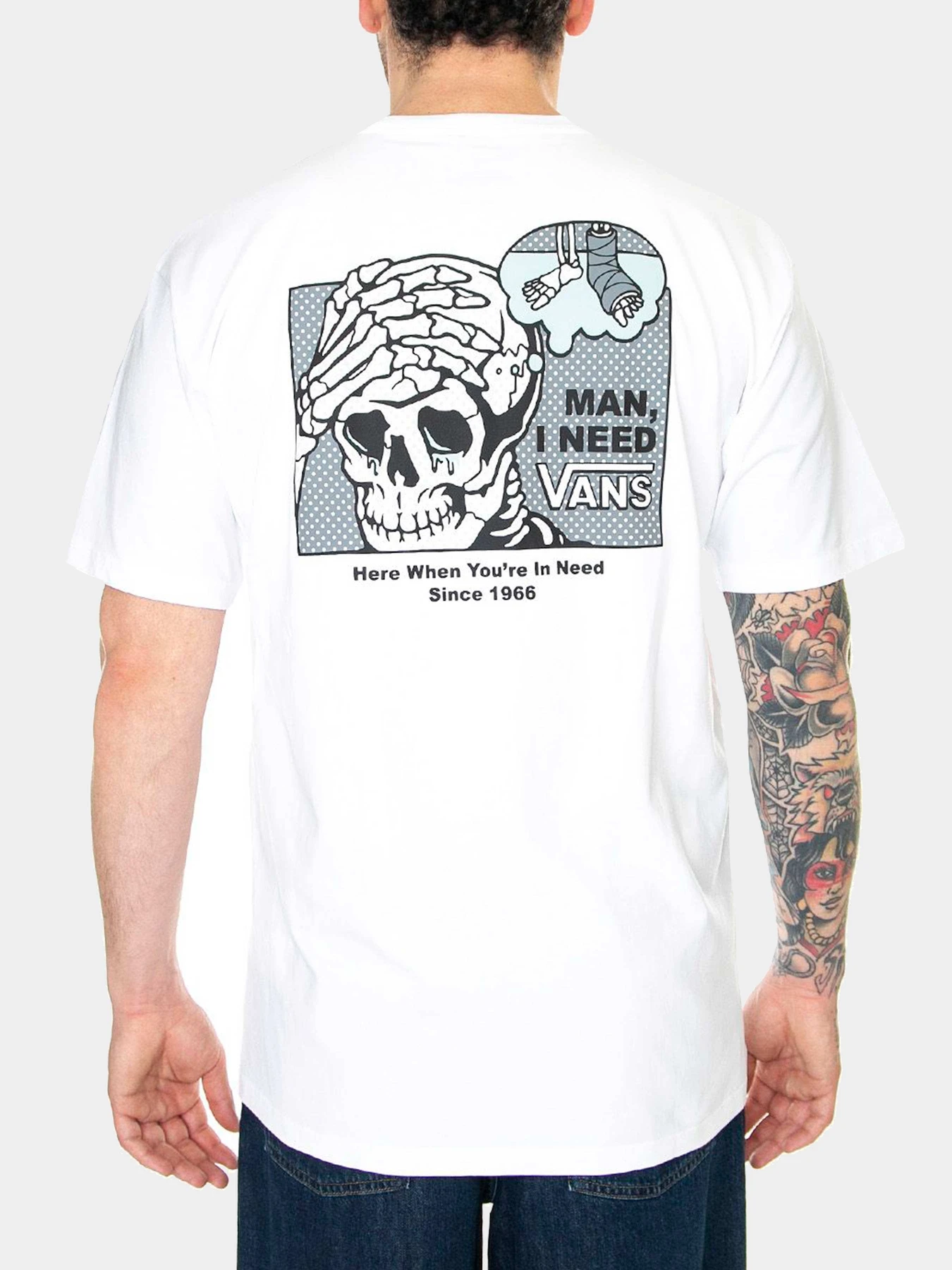Футболки и поло Vans модель VN0007FRWHT1 Фото