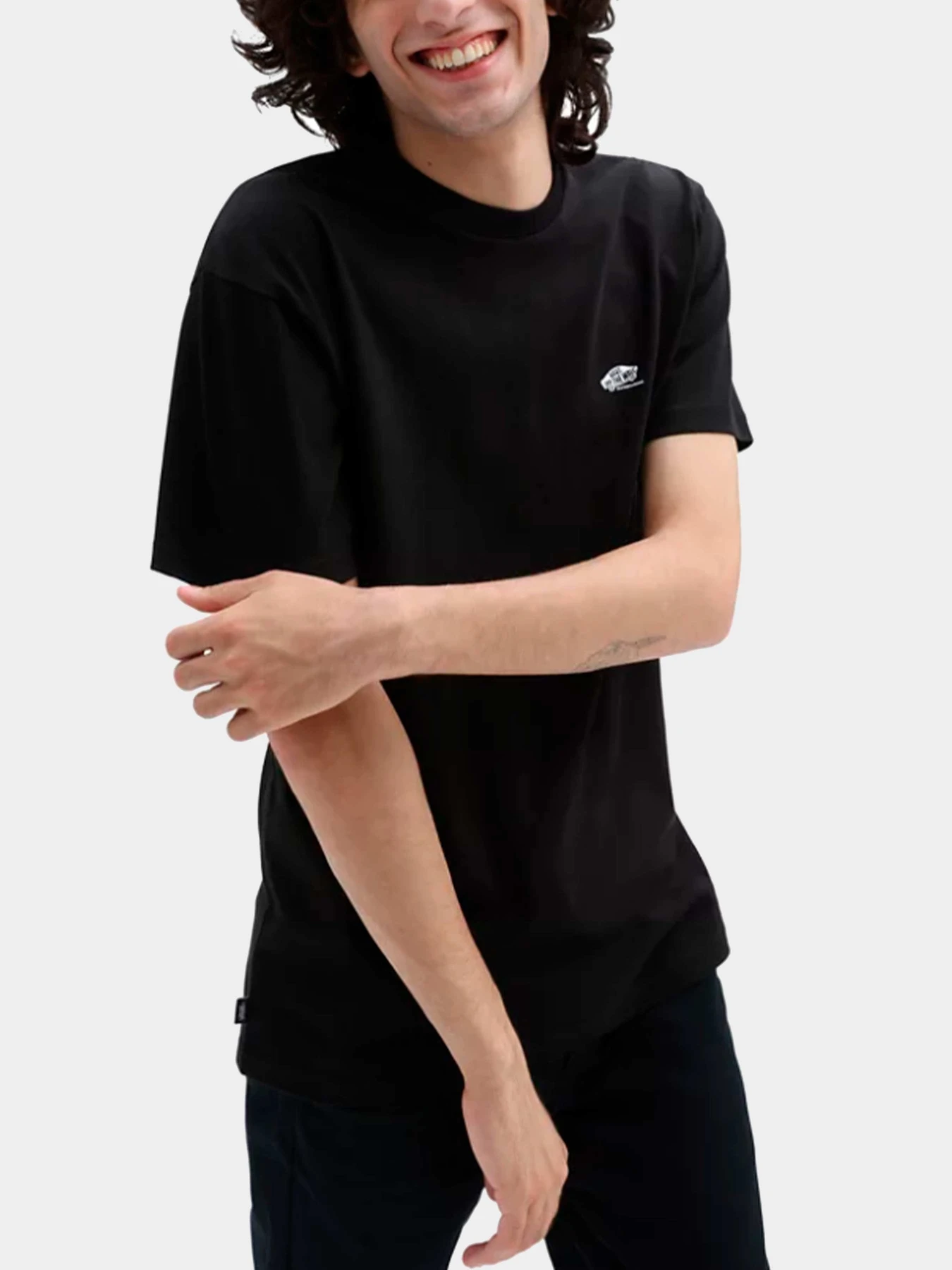 Футболки и поло Vans модель VN0A7TJOBLK1 Футболки и поло Vans модель VN0A7TJOBLK1 Фото