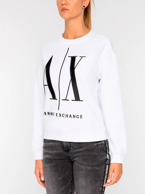 Худи и свитшоты Armani Exchange модель 8NYM02-YJ68Z-1000 Фото