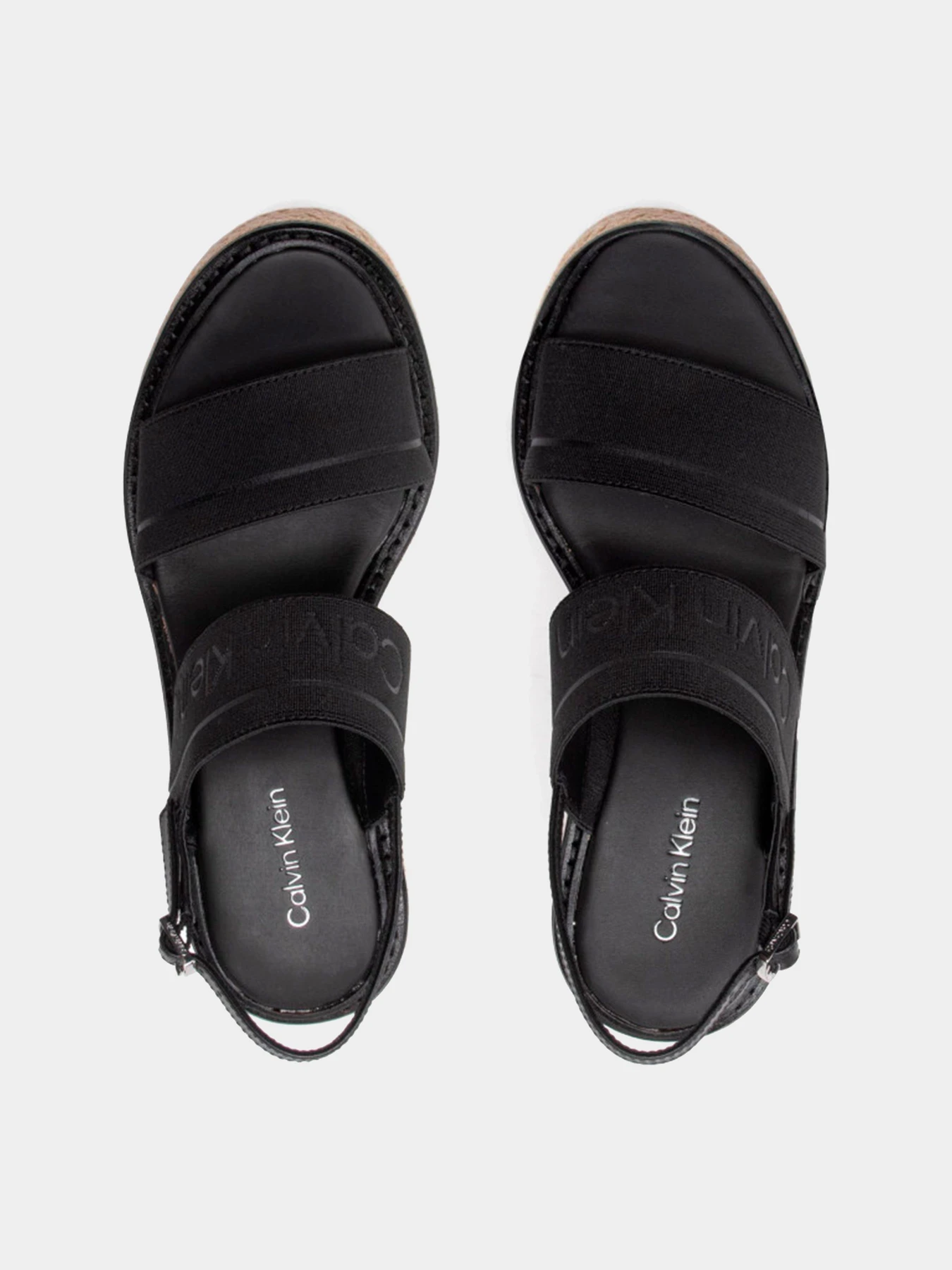 Босоножки Calvin Klein модель HW0HW00690-BAX Босоножки Calvin Klein модель HW0HW00690-BAX Фото
