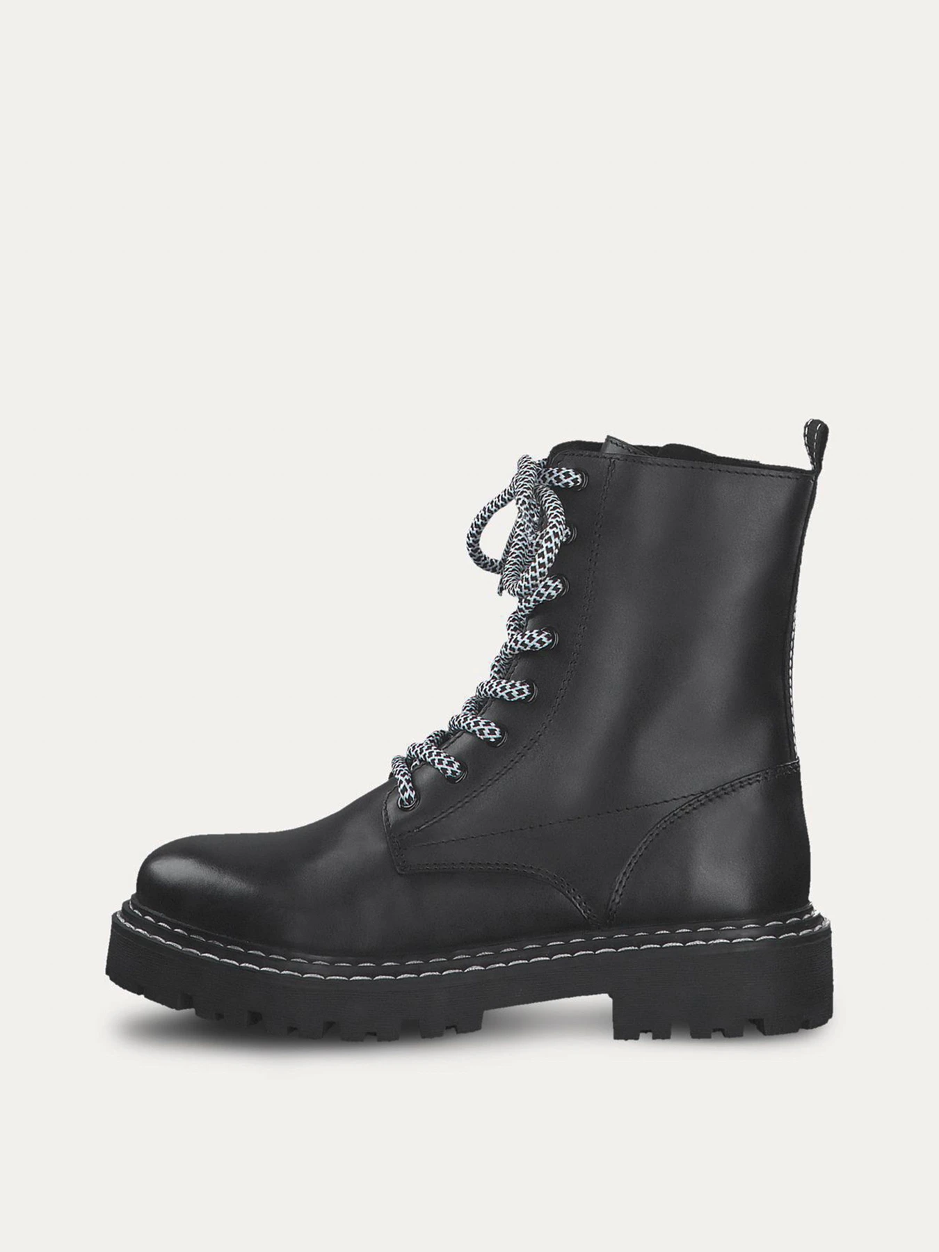 Ботинки и сапоги Marco Tozzi модель 26294-29-010 BLACK/WHITE Ботинки и сапоги Marco Tozzi модель 26294-29-010 BLACK/WHITE Фото