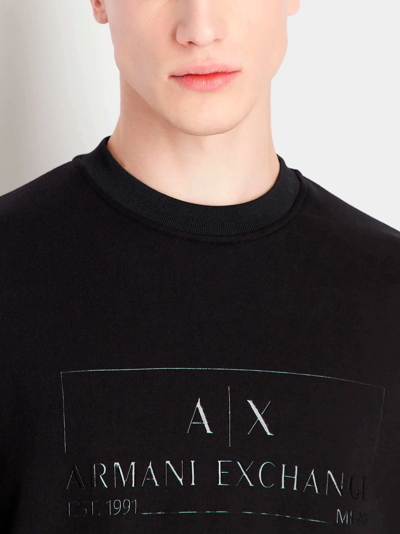 Худи и свитшоты Armani Exchange модель 3RZMHG-ZJ7KZ-1200 Фото
