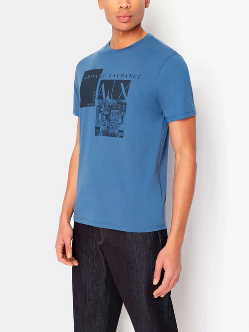 Футболкалар мен поло жейделер Armani Exchange үлгі 3RZTAB-ZJA5Z-15CK Фото