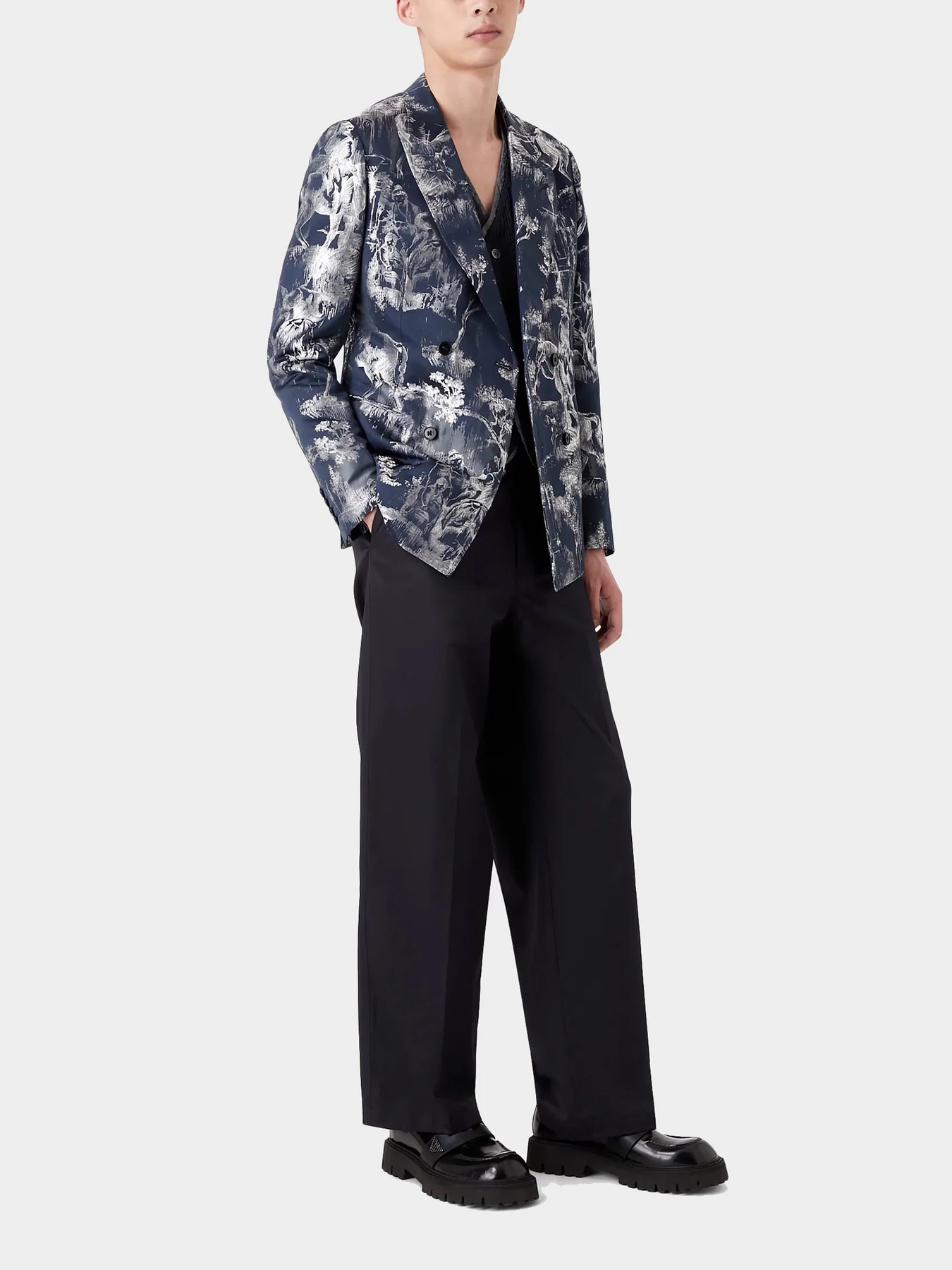 Брюки Emporio Armani модель 3R1PF2-1NTXZ-0920 Брюки Emporio Armani модель 3R1PF2-1NTXZ-0920 Фото