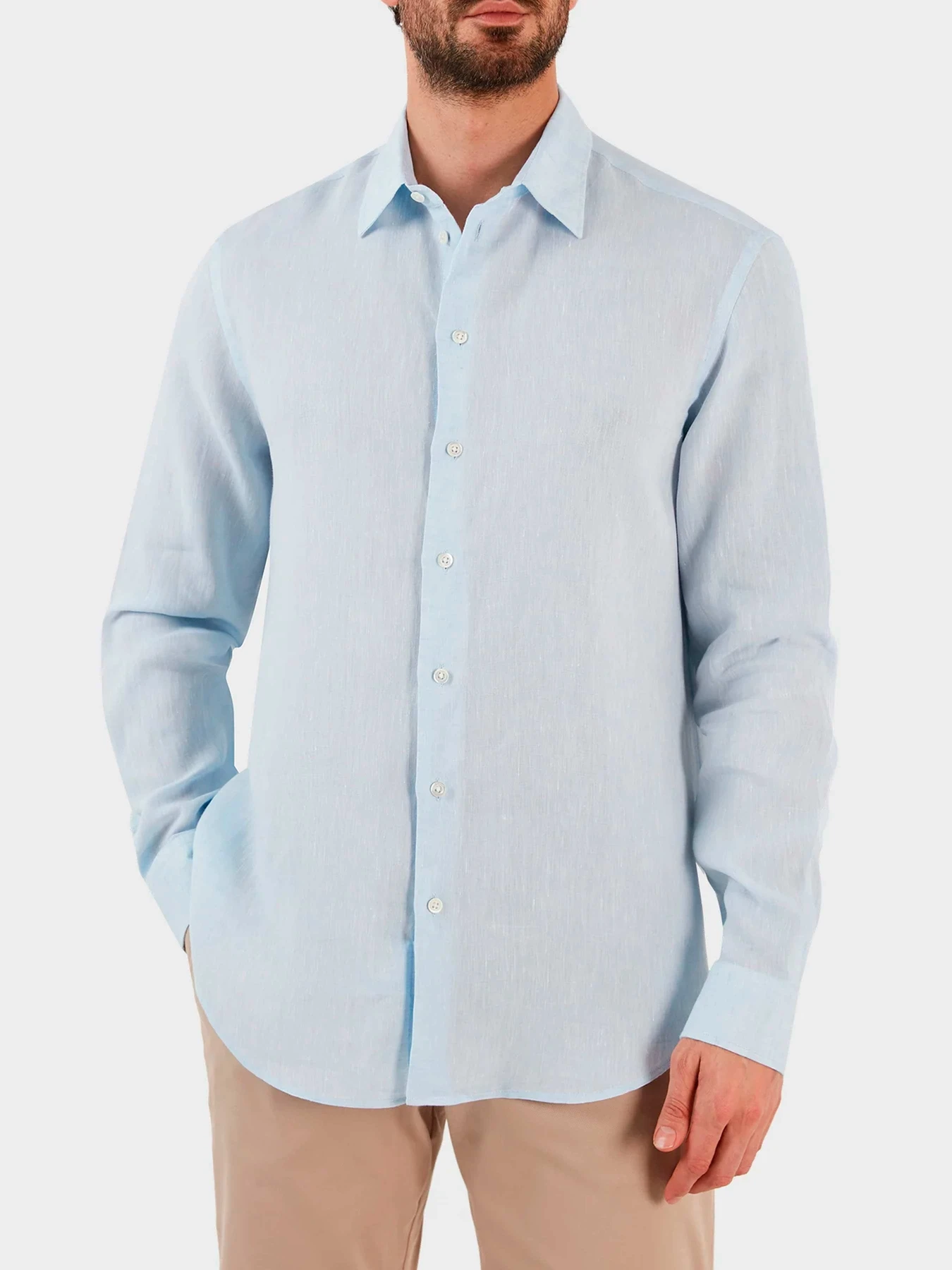 Рубашки Emporio Armani модель D41SM0-D10F9-700 Рубашки Emporio Armani модель D41SM0-D10F9-700 Фото