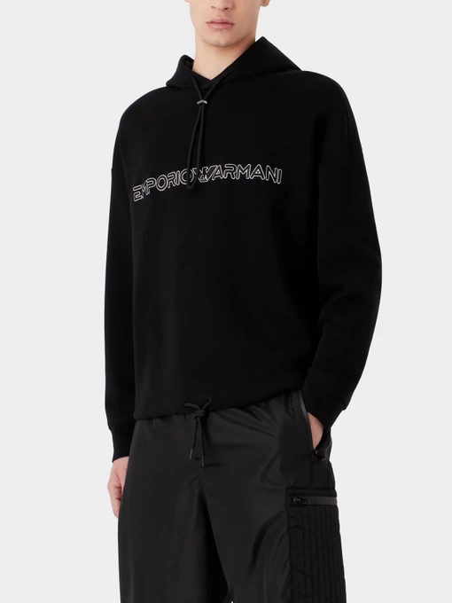 Худи и свитшоты Emporio Armani модель 3R1MBC-1JHSZ-0999 Фото