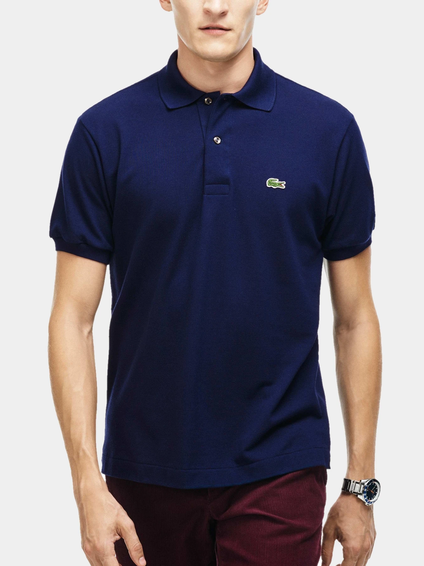 Футболки и поло Lacoste модель L1212166 Футболки и поло Lacoste модель L1212166 Фото