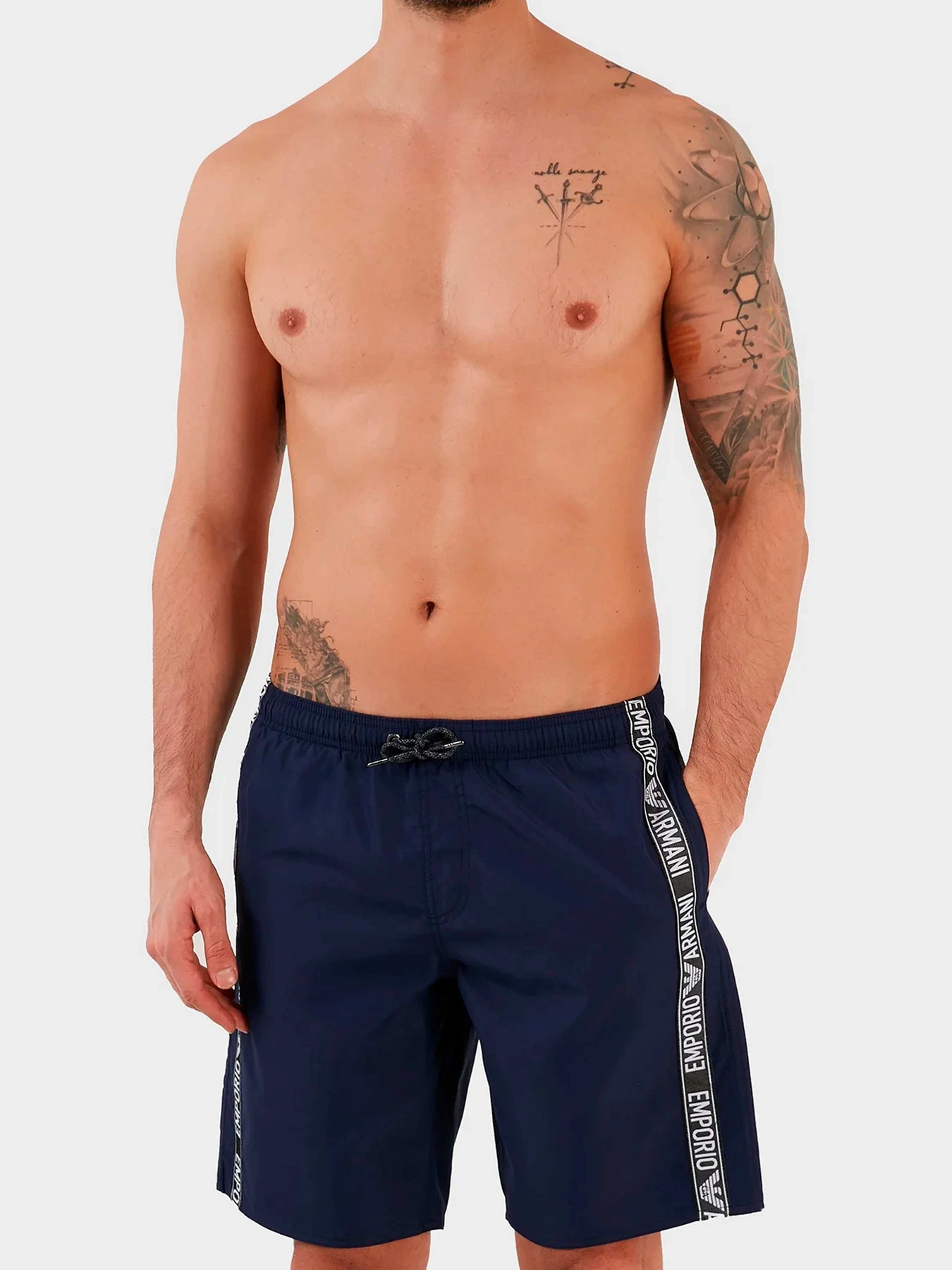 Одежда для пляжа Emporio Armani модель 211753-3R443-48336 Одежда для пляжа Emporio Armani модель 211753-3R443-48336 Фото