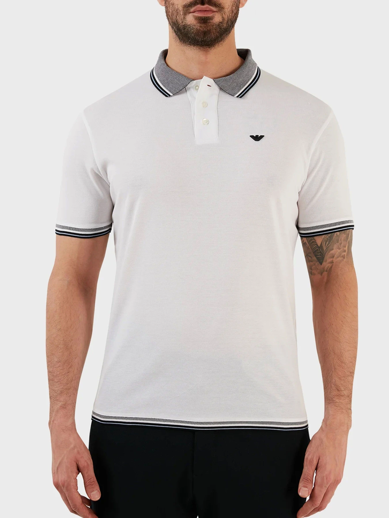 Футболки и поло Emporio Armani модель 3R1FC0-1JTKZ-0100 Футболки и поло Emporio Armani модель 3R1FC0-1JTKZ-0100 Фото