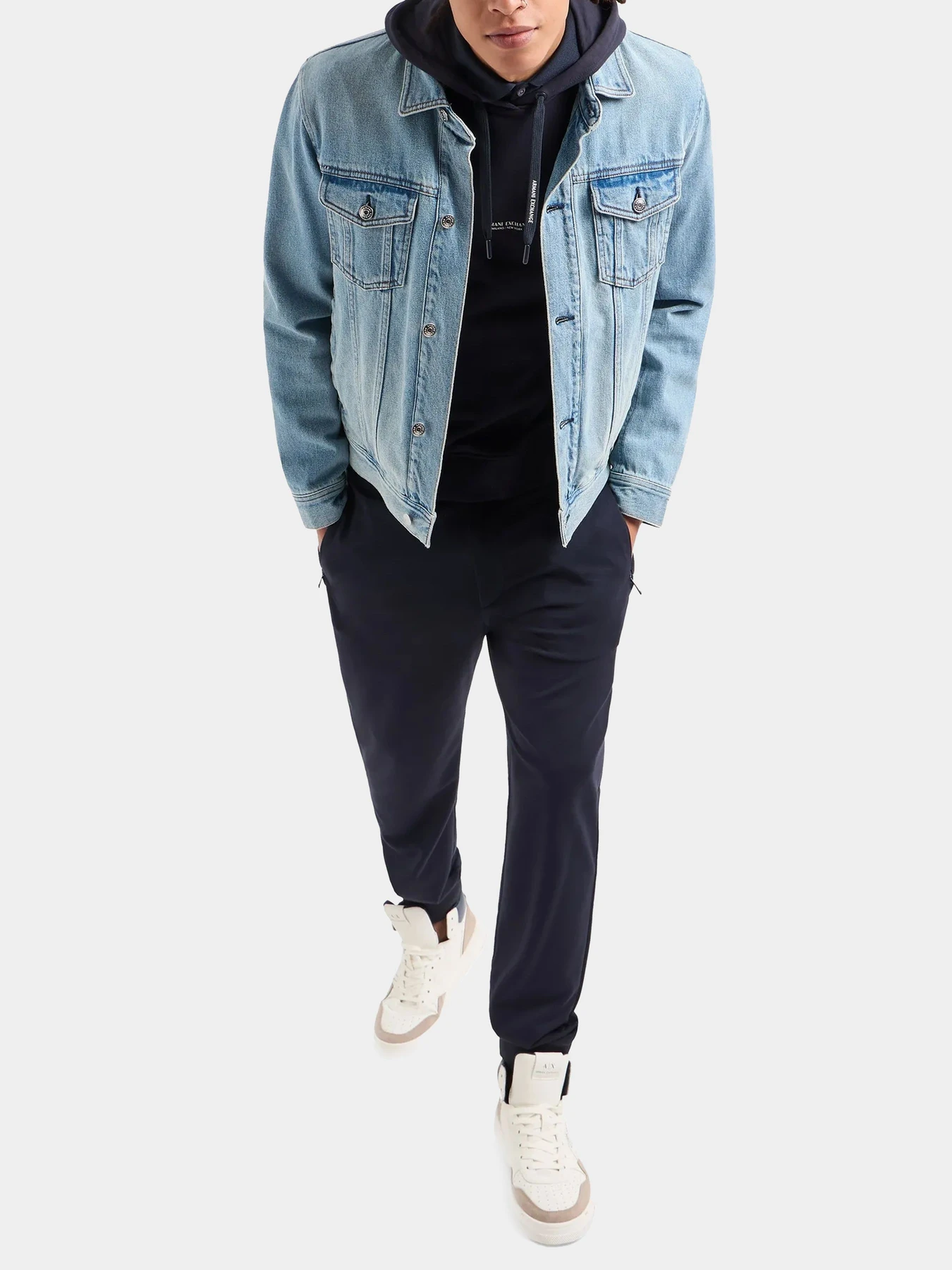 Худи и свитшоты Armani Exchange модель 8NZM94-ZJKRZ-1510 Фото
