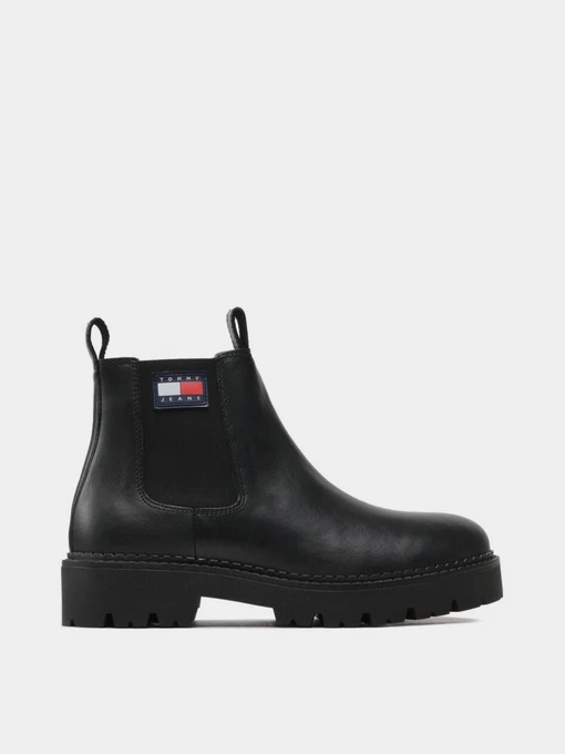 Бәтеңке мен етіктер Tommy Hilfiger үлгі EM0EM01058-BDS Фото