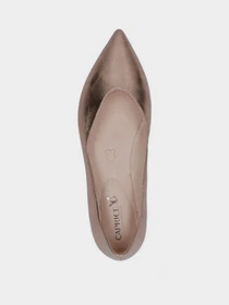 Туфли и лоферы Caprice модель 22110-28-933 ROSEGOLD MET. Фото