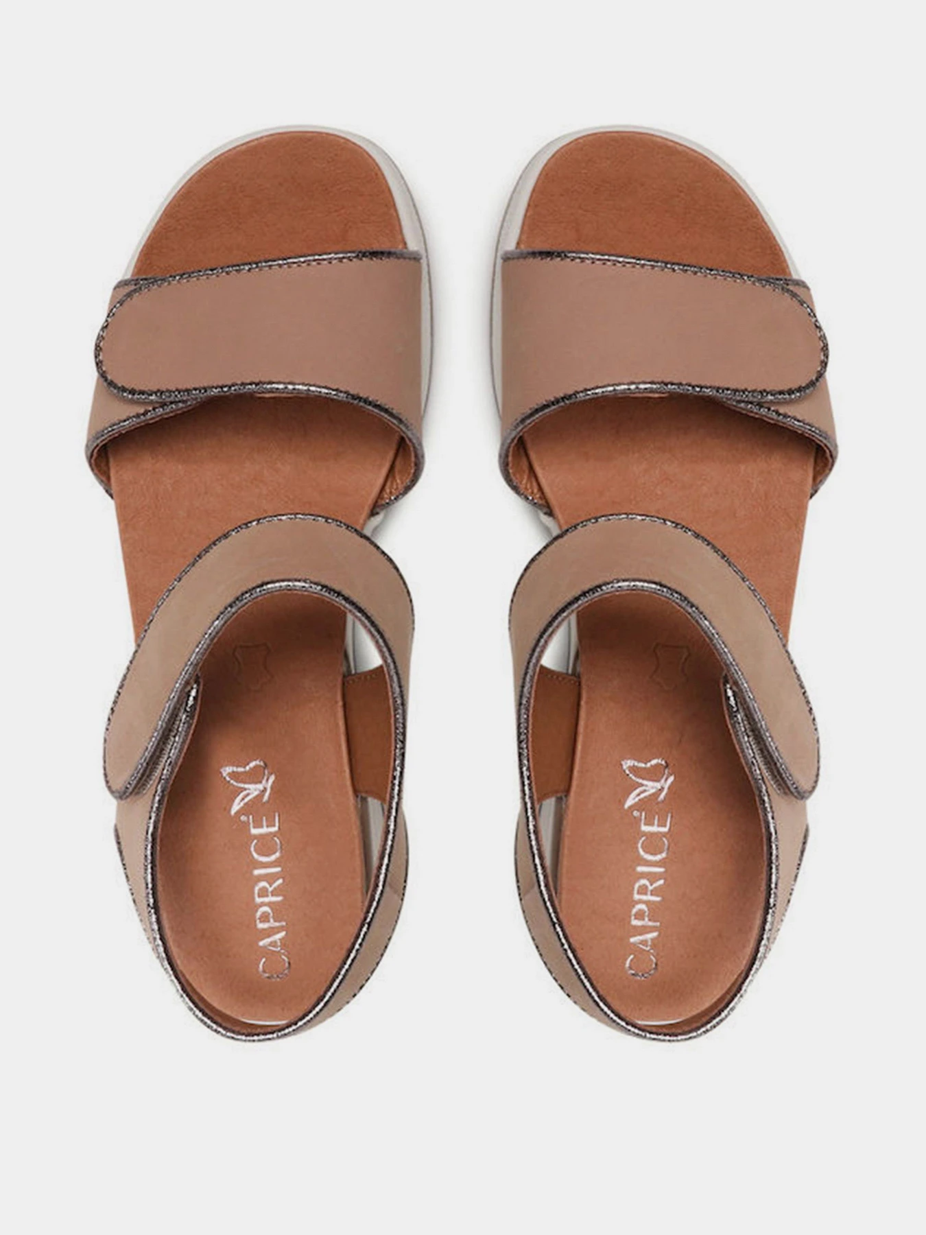 Сандалии Caprice модель 28307-28-334 TAUPE NUBUC Фото