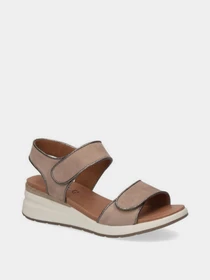 Сандалии Caprice модель 28307-28-334 TAUPE NUBUC Фото