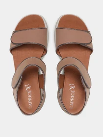 Сандалии Caprice модель 28307-28-334 TAUPE NUBUC Фото