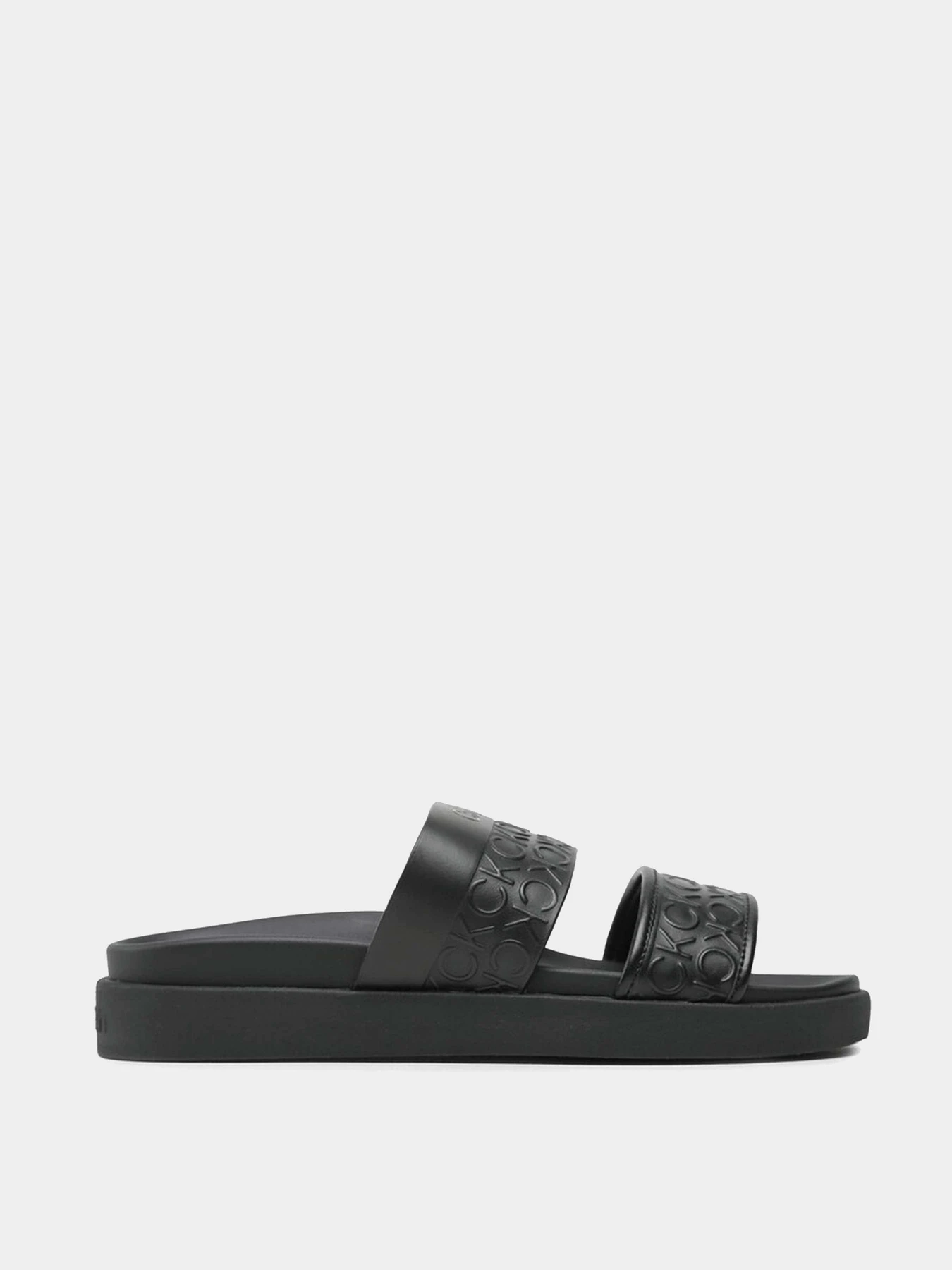 Шлёпанцы Calvin Klein модель HW0HW01535-0GN Шлёпанцы Calvin Klein модель HW0HW01535-0GN Фото