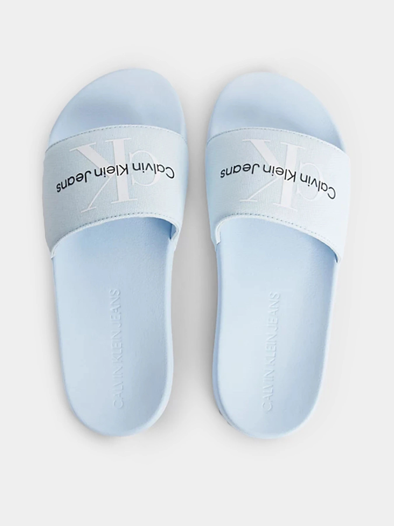 Шлёпанцы Calvin Klein модель YW0YW00103-C1Q Шлёпанцы Calvin Klein модель YW0YW00103-C1Q Фото