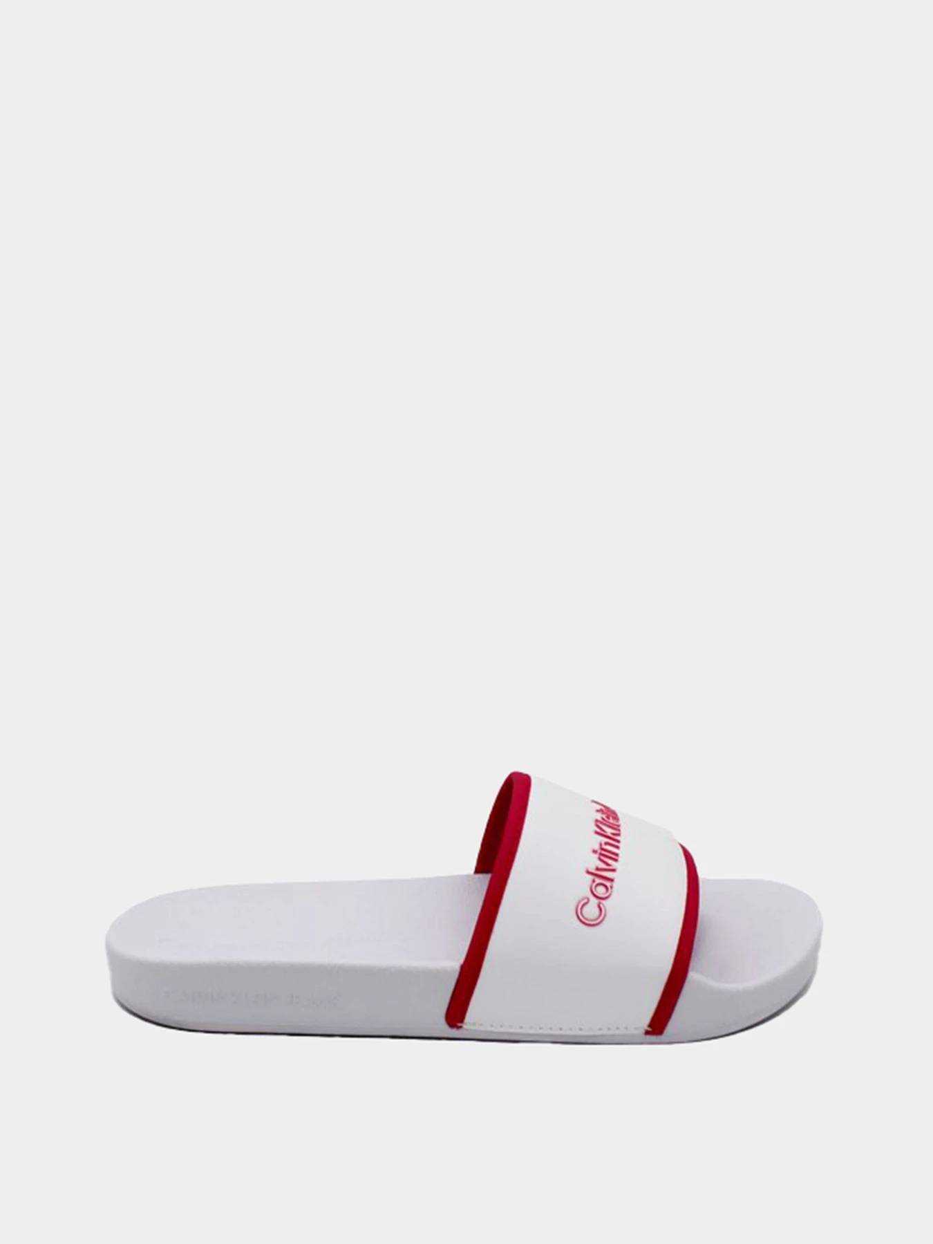 Шлёпанцы Calvin Klein модель YW0YW00594-01W Шлёпанцы Calvin Klein модель YW0YW00594-01W Фото