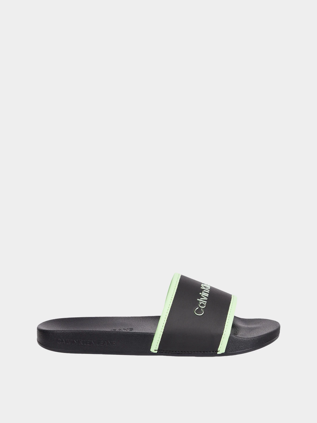 Шлёпанцы Calvin Klein модель YW0YW00594-0GN Шлёпанцы Calvin Klein модель YW0YW00594-0GN Фото