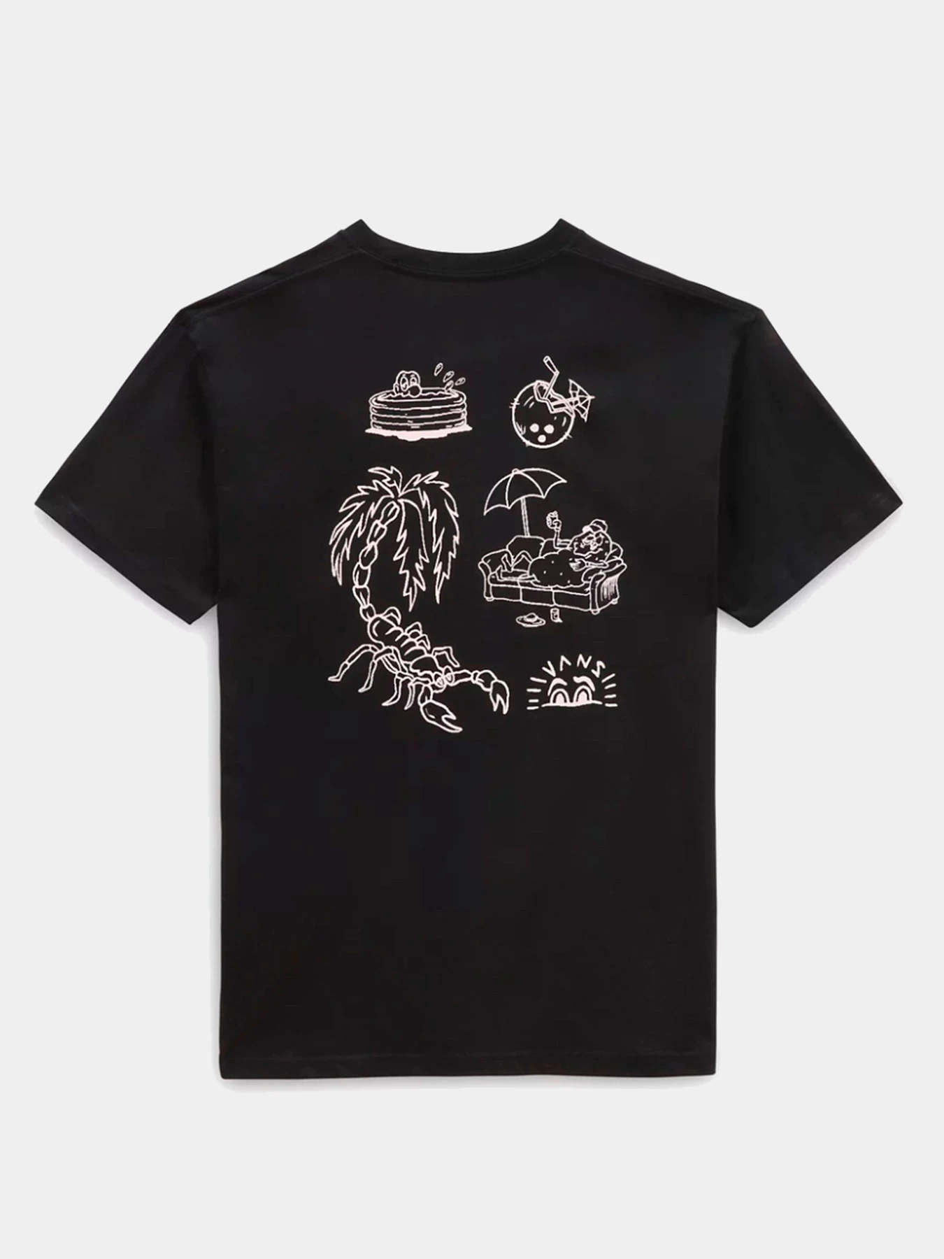 Футболки и поло Vans модель VN0006CPBLK1 Футболки и поло Vans модель VN0006CPBLK1 Фото