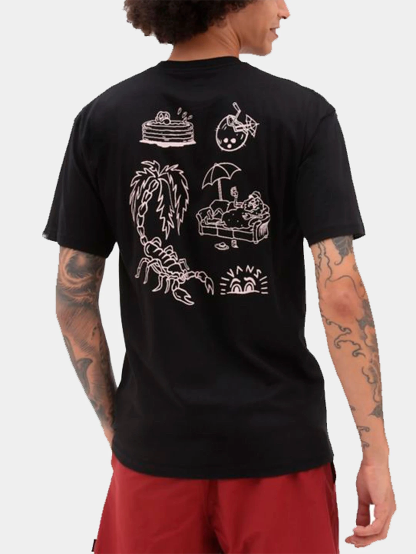 Футболки и поло Vans модель VN0006CPBLK1 Футболки и поло Vans модель VN0006CPBLK1 Фото
