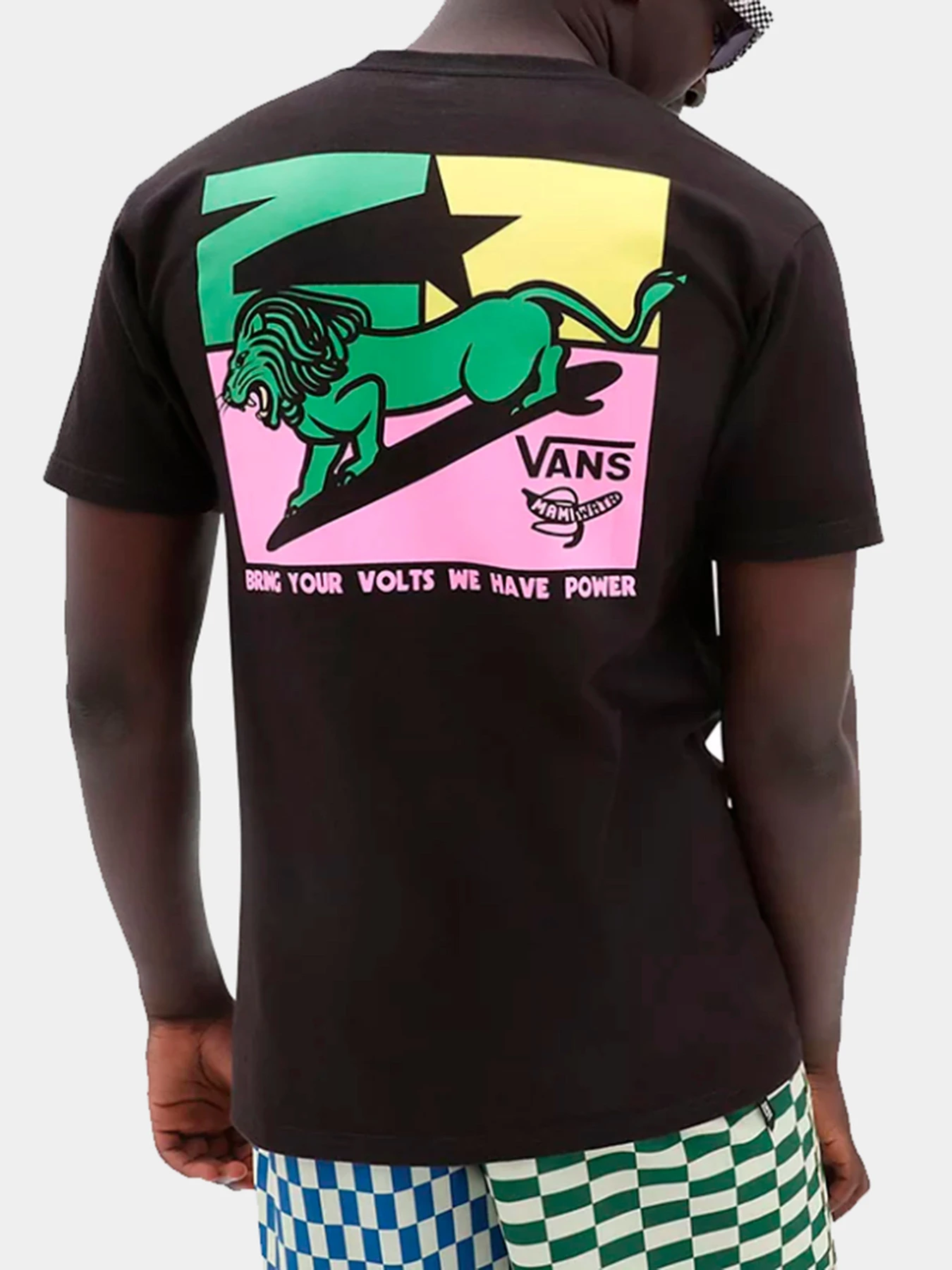 Футболки и поло Vans модель VN0008CPBLK1 Футболки и поло Vans модель VN0008CPBLK1 Фото