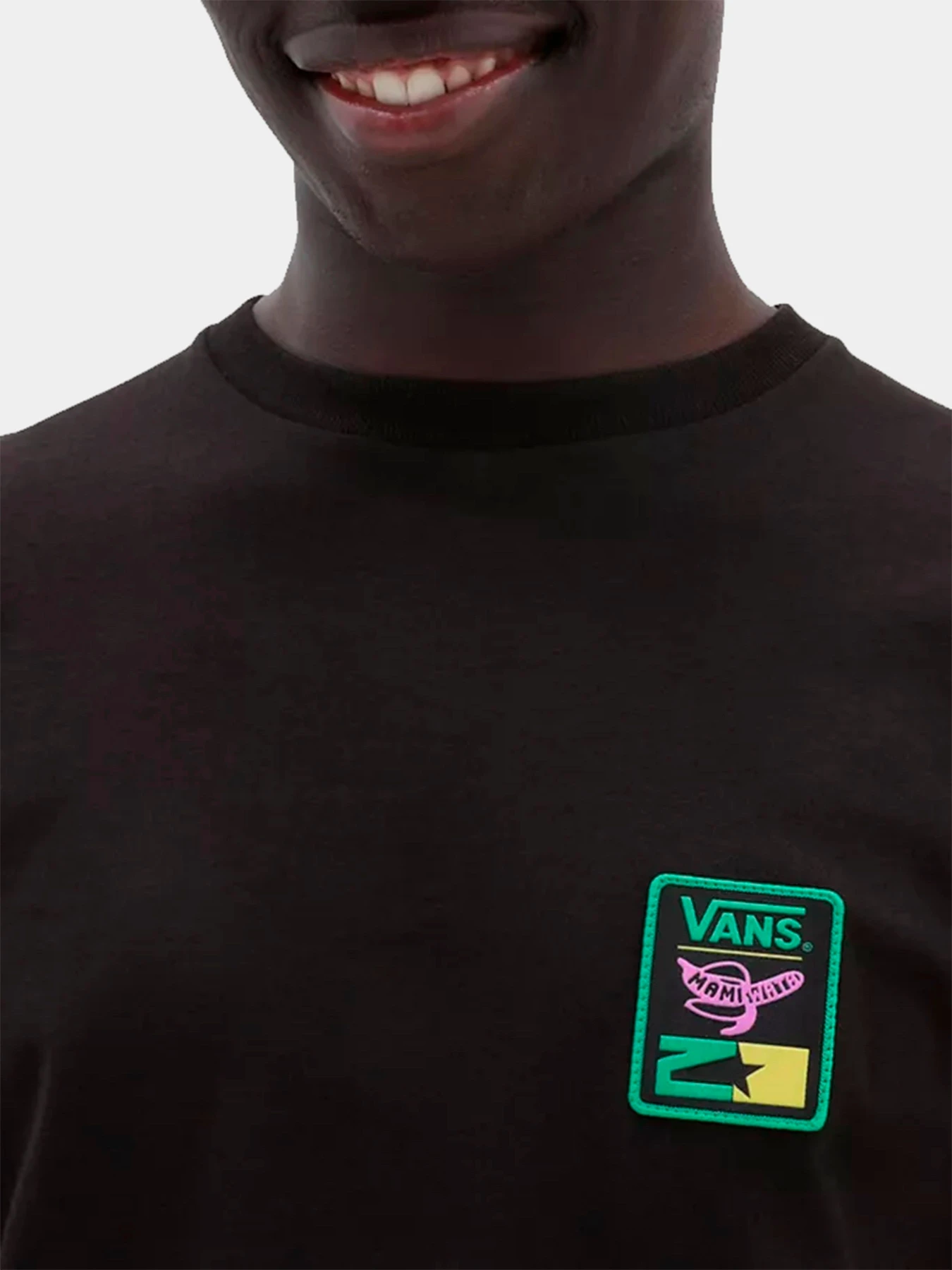 Футболки и поло Vans модель VN0008CPBLK1 Футболки и поло Vans модель VN0008CPBLK1 Фото