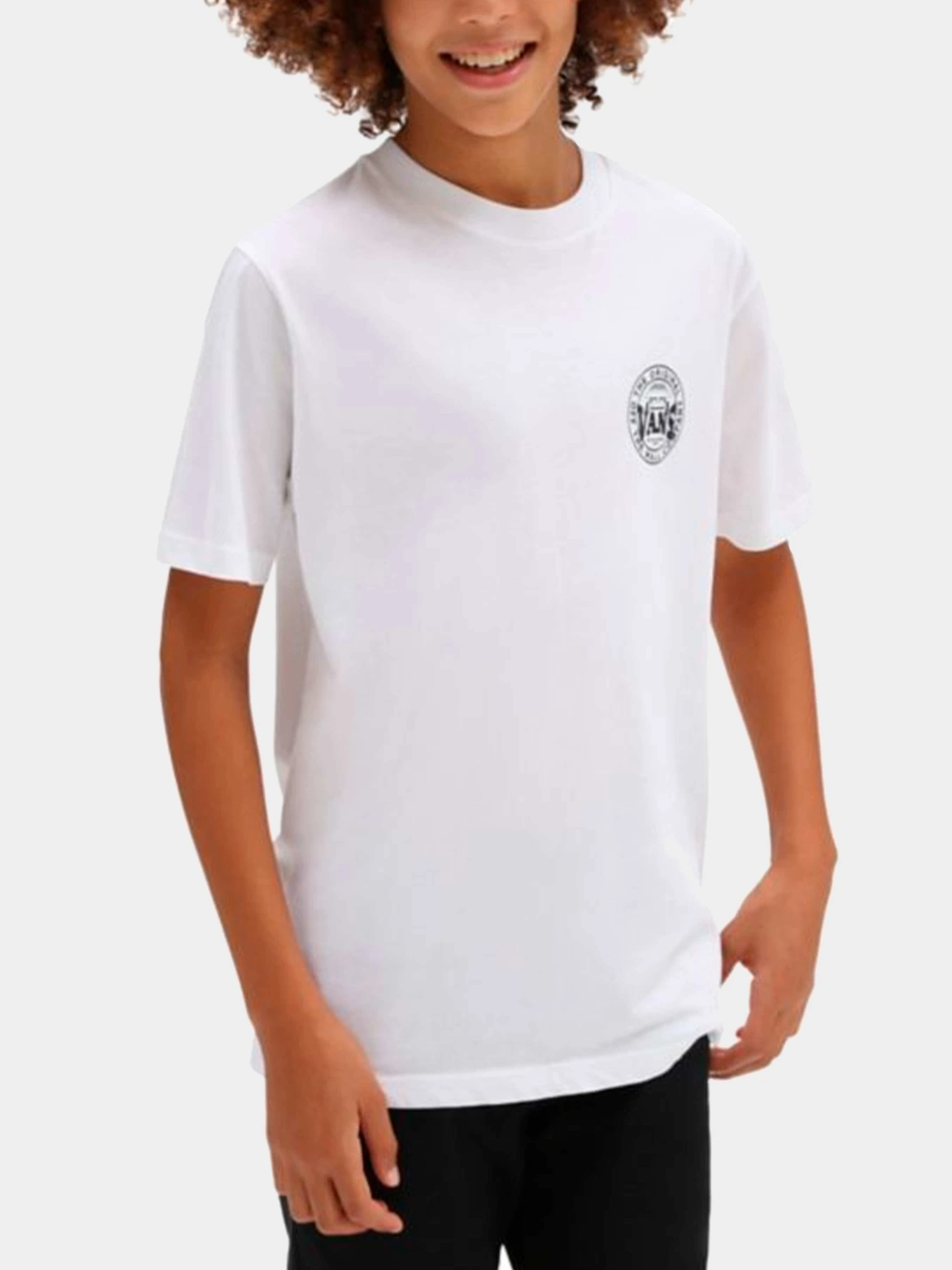 Футболки и поло Vans модель VN000801WHT1 Футболки и поло Vans модель VN000801WHT1 Фото