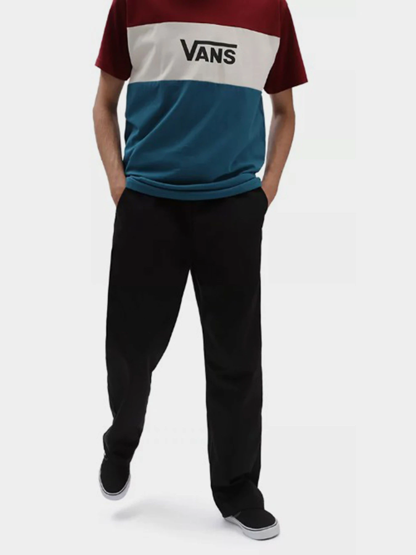 Брюки Vans модель VN0A5FJBBLK1 Брюки Vans модель VN0A5FJBBLK1 Фото