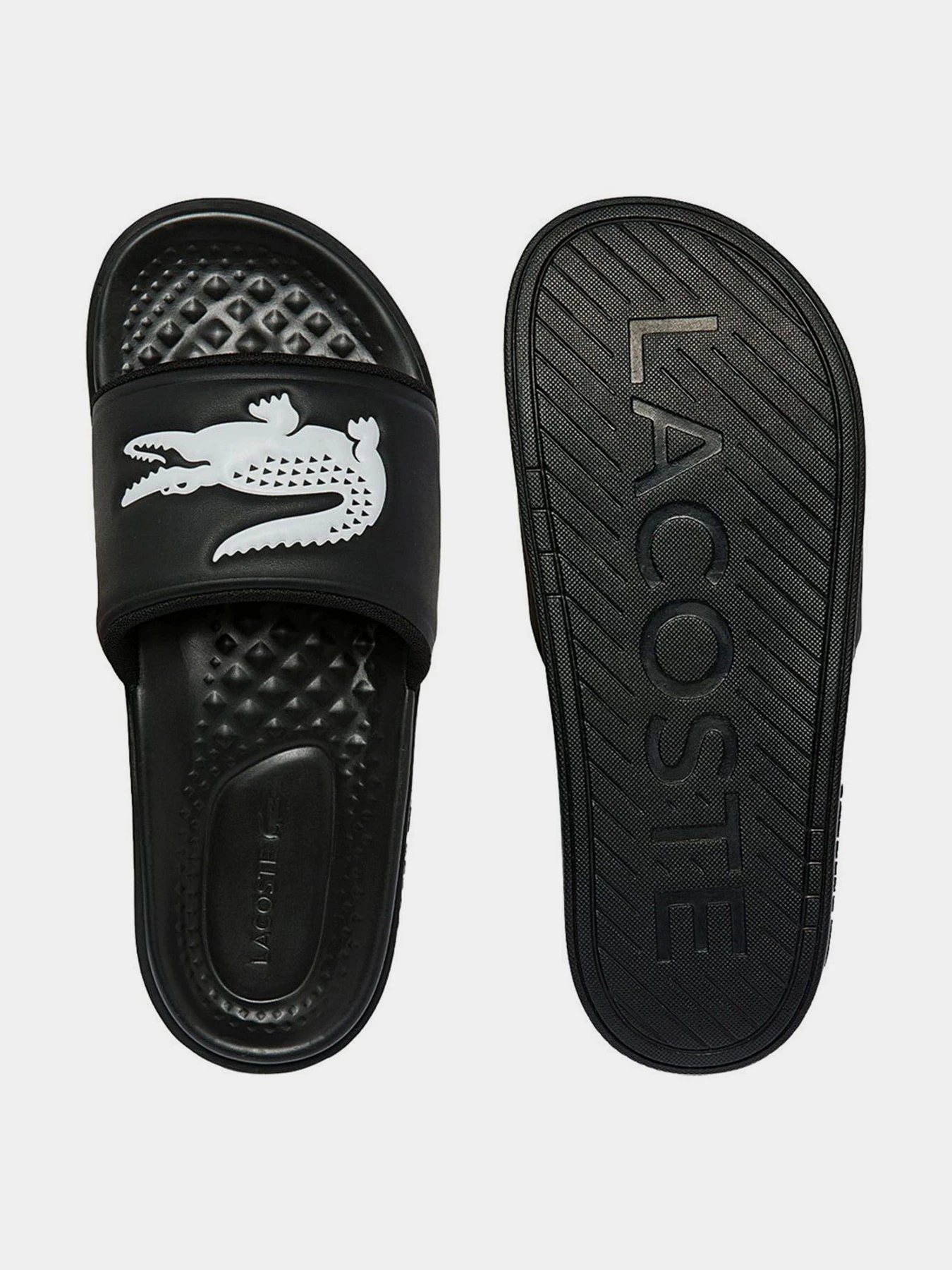 Шлёпанцы Lacoste модель 743CMA0020312 Шлёпанцы Lacoste модель 743CMA0020312 Фото