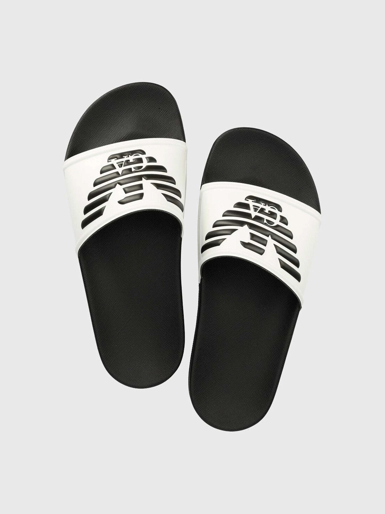Шлёпанцы Emporio Armani модель XVPS04-XN747-D287 Фото