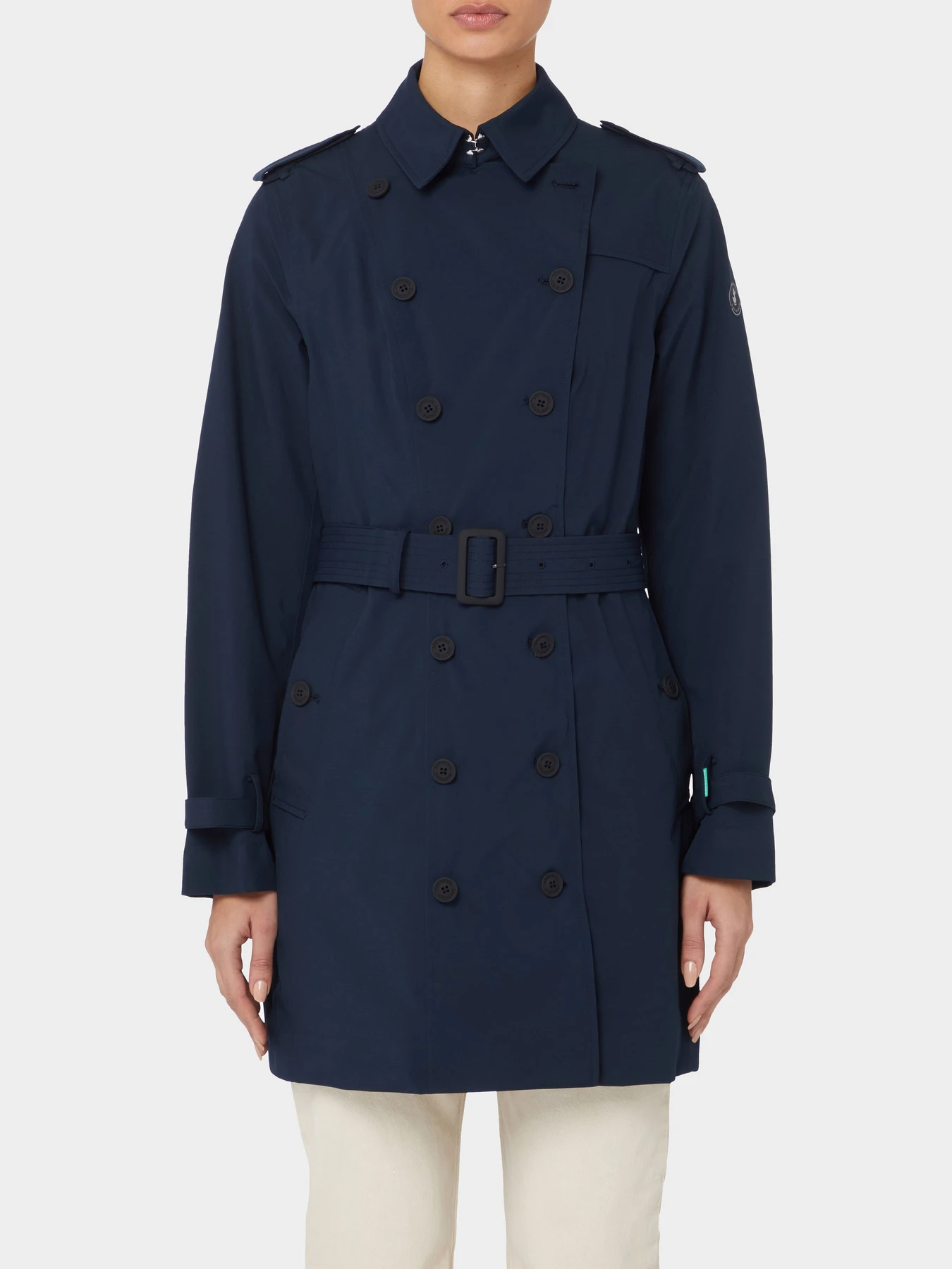 Пальто и плащи Save the duck модель D43090W-GRIN16-90010-BLUE BLACK Пальто и плащи Save the duck модель D43090W-GRIN16-90010-BLUE BLACK Фото