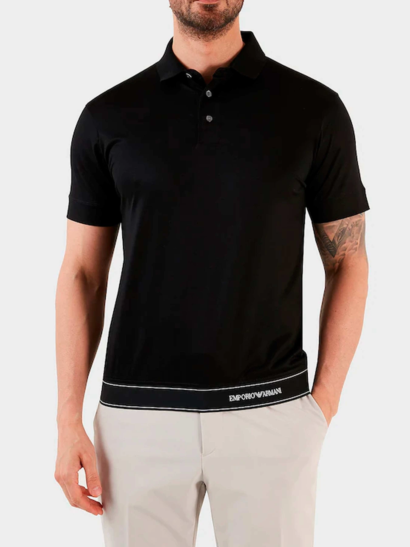 Футболки и поло Emporio Armani модель 3R1F76-1JUVZ-0999 Футболки и поло Emporio Armani модель 3R1F76-1JUVZ-0999 Фото