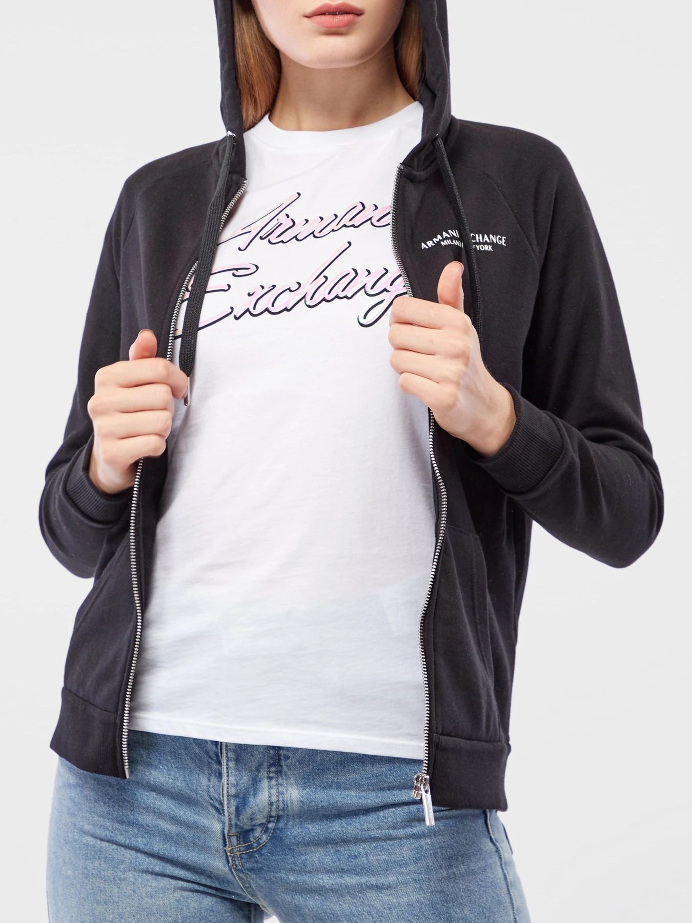 Худи и свитшоты Armani Exchange модель 8NYM28-YJE5Z-1200 Худи и свитшоты Armani Exchange модель 8NYM28-YJE5Z-1200 Фото