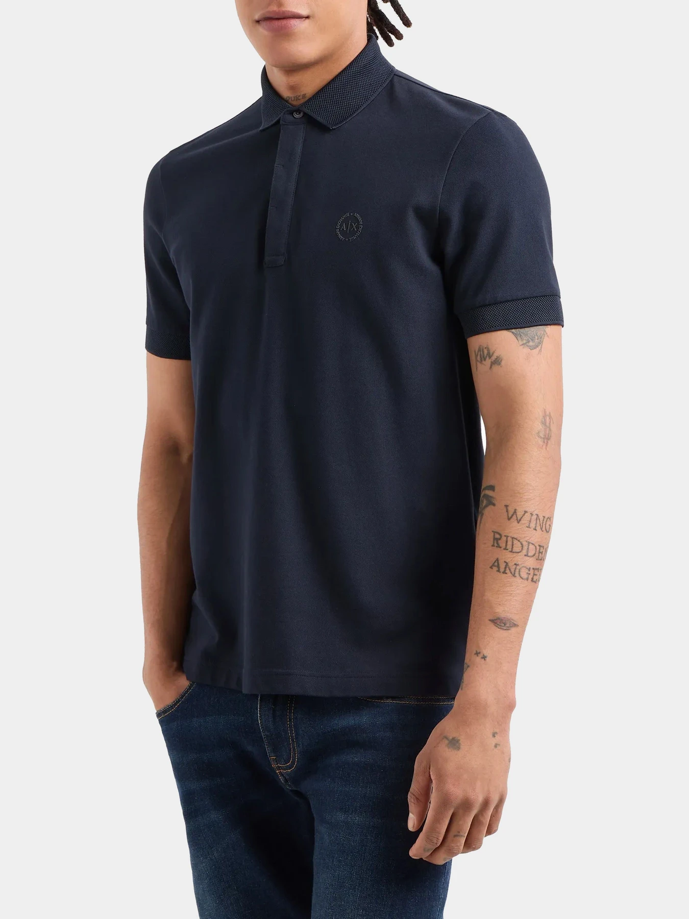 Футболки и поло Armani Exchange модель 8NZF91-ZJ81Z-1510 Футболки и поло Armani Exchange модель 8NZF91-ZJ81Z-1510 Фото