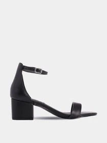 Босоножки Steve Madden модель SM11000009 BLACK LEATHER Фото