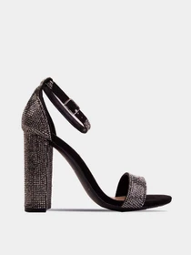 Сандалии Steve Madden модель SM11000371 BLACK CRYSTAL Фото