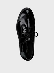 Туфли и лоферы Tamaris модель 23605-25-018 BLACK PATENT Фото