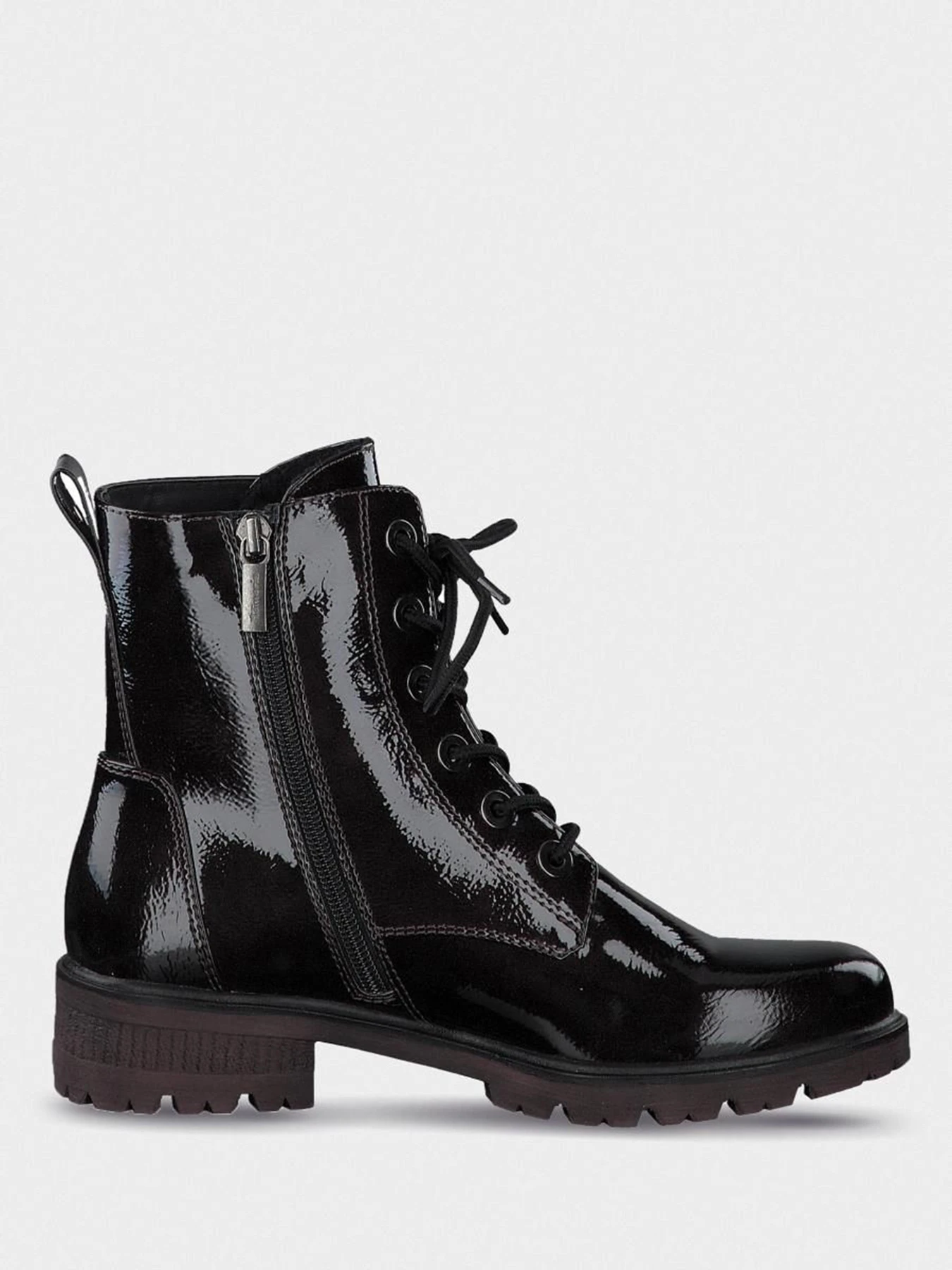 Ботинки и сапоги Tamaris модель 25280-25-580 BORDEAUX PAT. Ботинки и сапоги Tamaris модель 25280-25-580 BORDEAUX PAT. Фото
