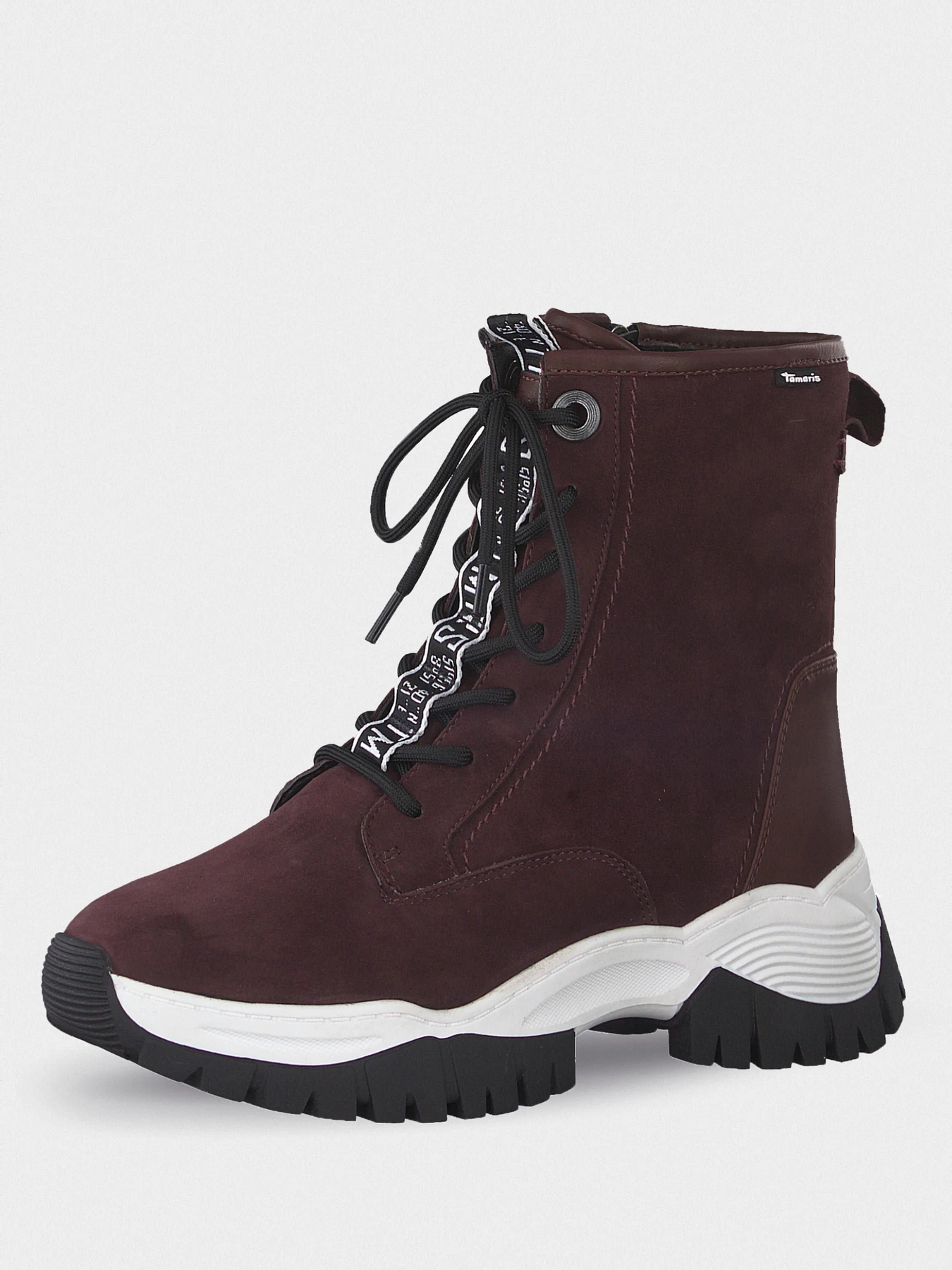 Ботинки и сапоги Tamaris модель 26233-25-577 MERLOT SUEDE Ботинки и сапоги Tamaris модель 26233-25-577 MERLOT SUEDE Фото