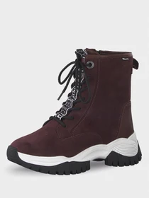 Ботинки и сапоги Tamaris модель 26233-25-577 MERLOT SUEDE Фото