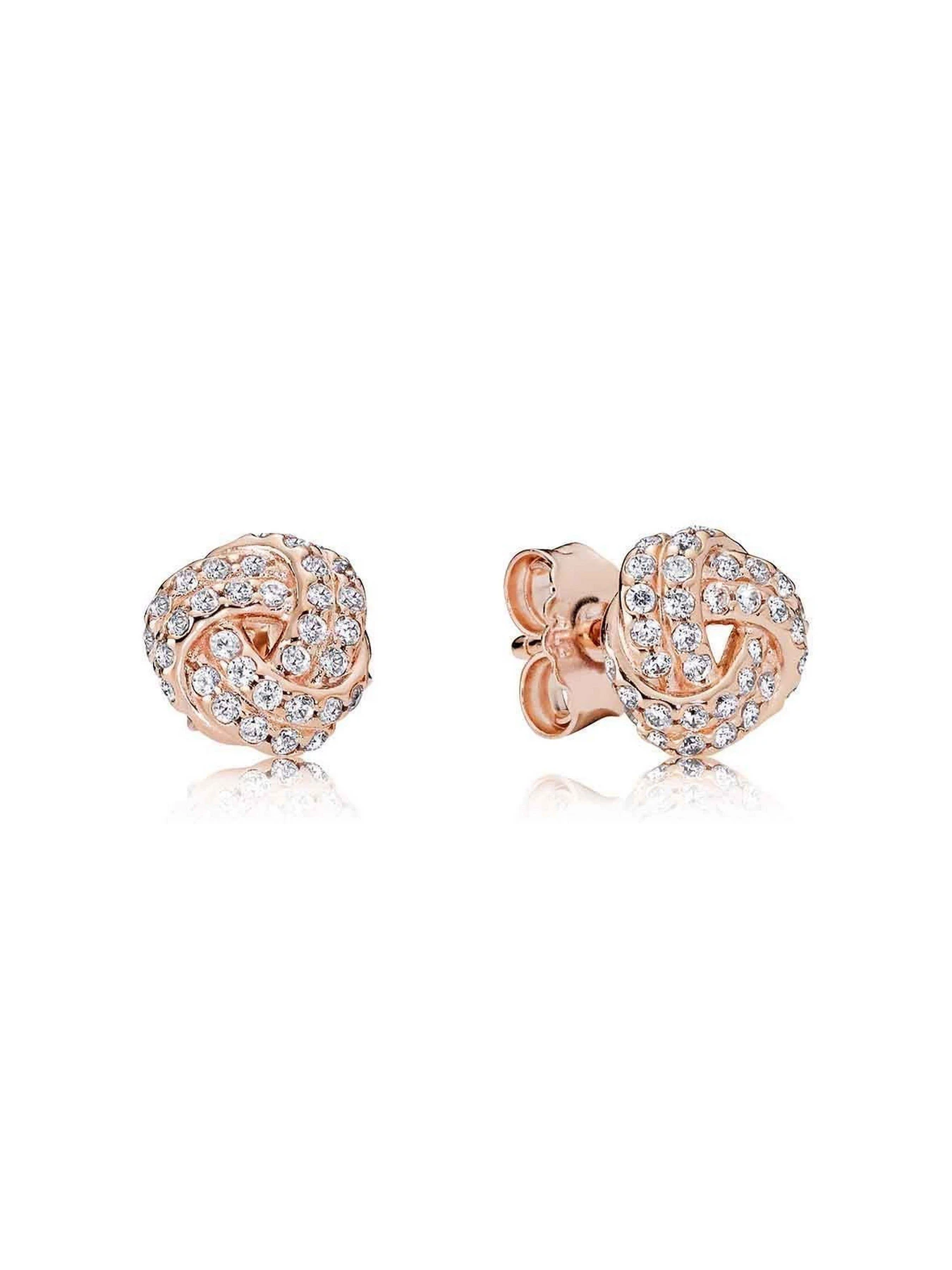 Серьги-гвоздики PANDORA Moments модель 280696CZ Серьги-гвоздики PANDORA Moments модель 280696CZ Фото
