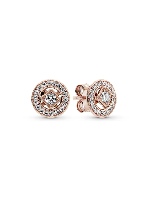 Серьги-гвоздики PANDORA Moments модель 280721CZ Фото