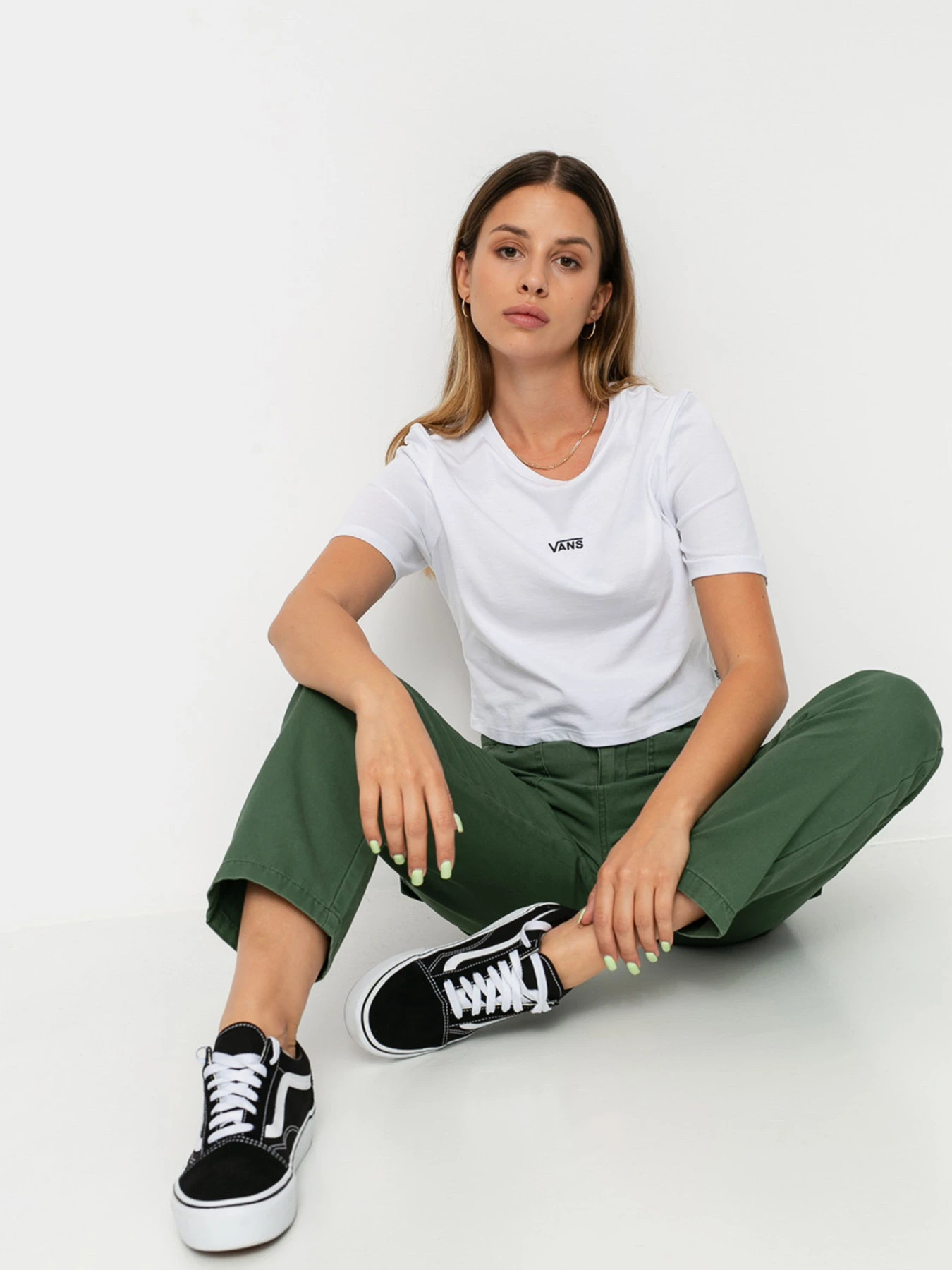 Футболки и поло Vans модель VN0A54QUWHT1 Фото